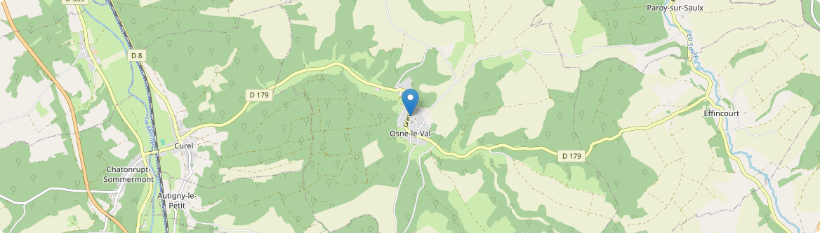 Osne-le-Val - Carte