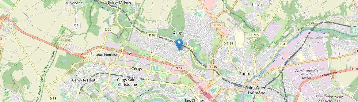 Osny - Carte