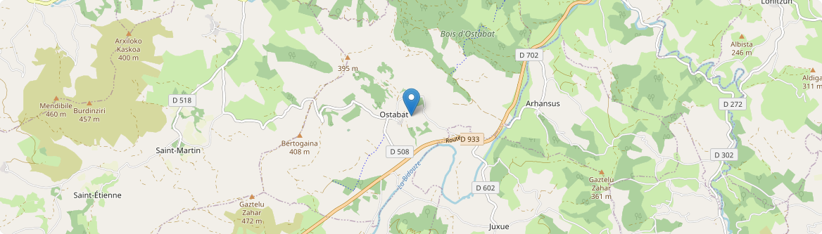 Ostabat-Asme - Carte