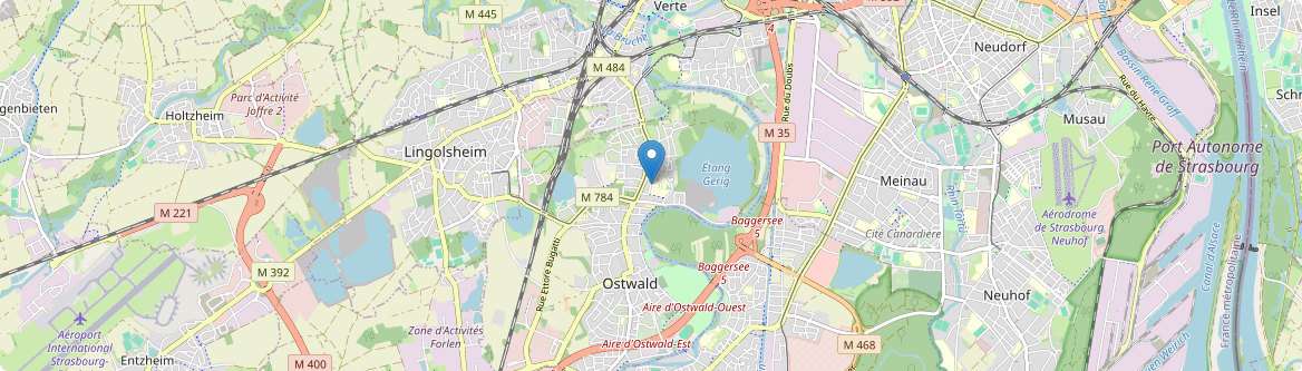 Ostwald - Carte