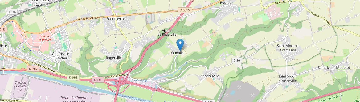 Oudalle - Carte