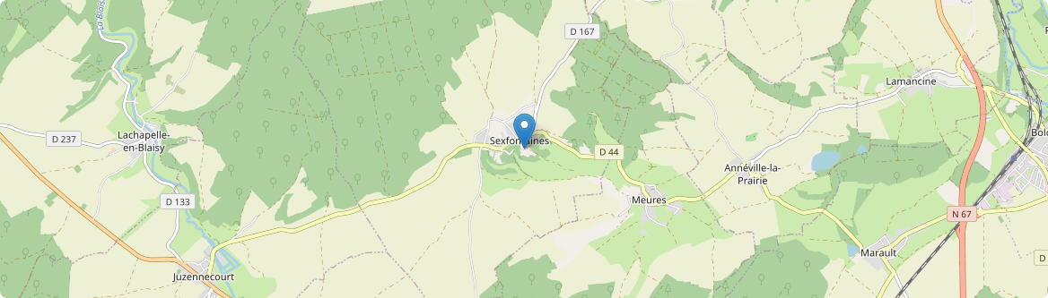 Oudincourt - Carte