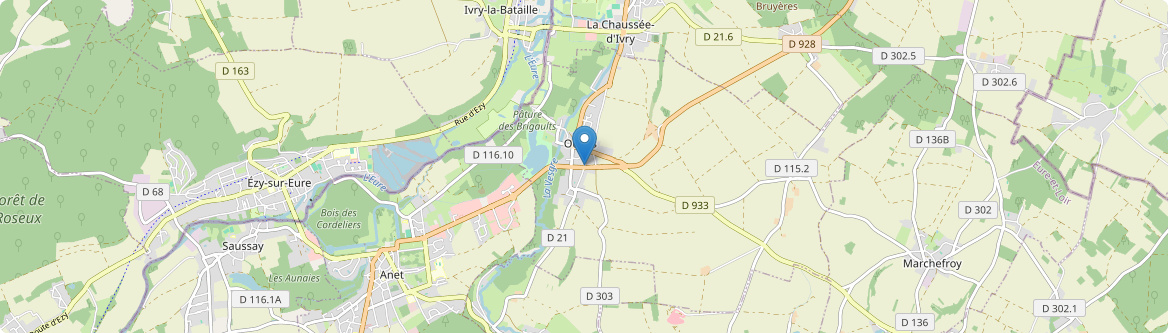 Oulins - Carte