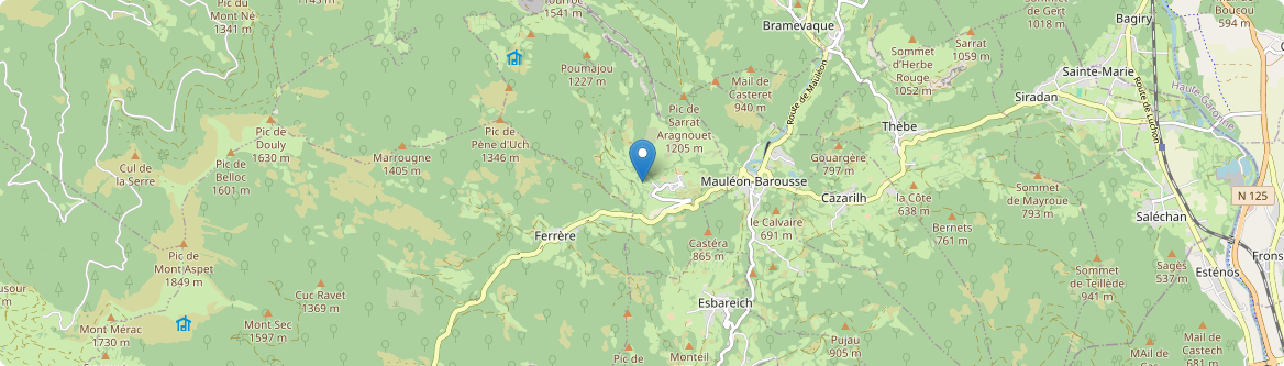 Ourde - Carte