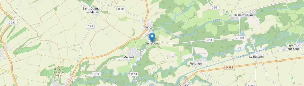 Outrepont - Carte