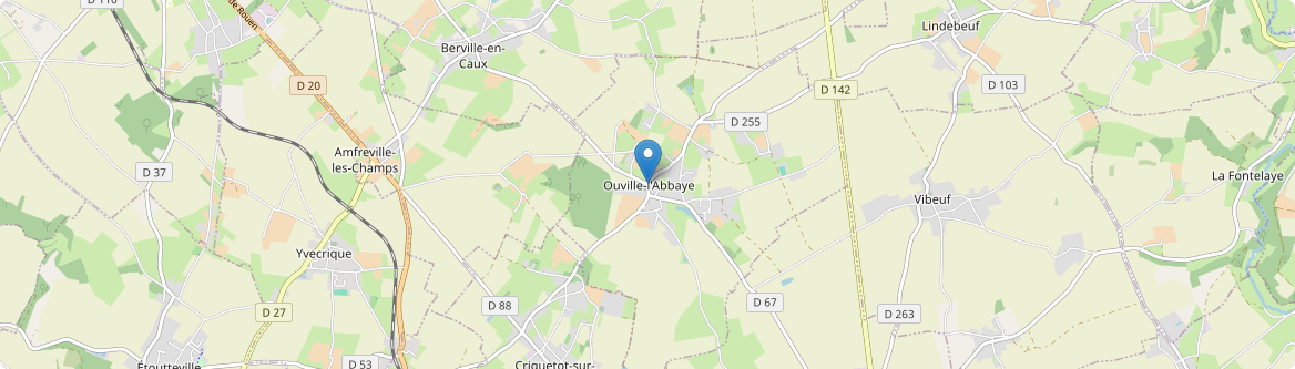 Ouville-l'Abbaye - Carte