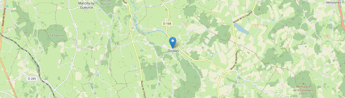 Ozolles - Carte