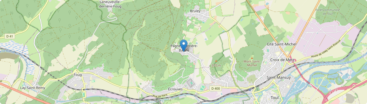 Pagney-derrière-Barine - Carte