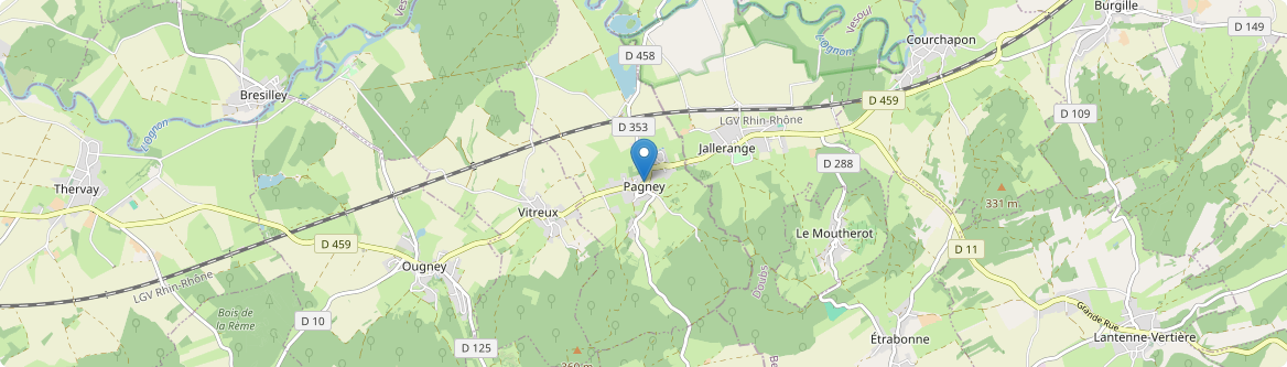 Pagney - Carte