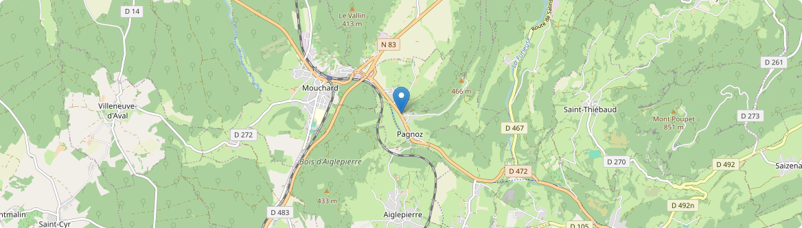 Pagnoz - Carte