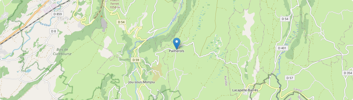 Pailherols - Carte