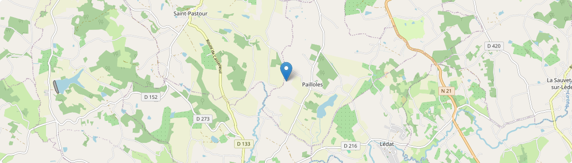 Pailloles - Carte