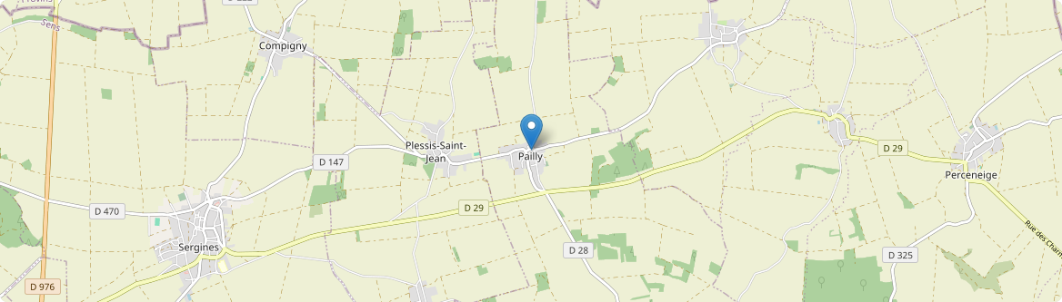 Pailly - Carte
