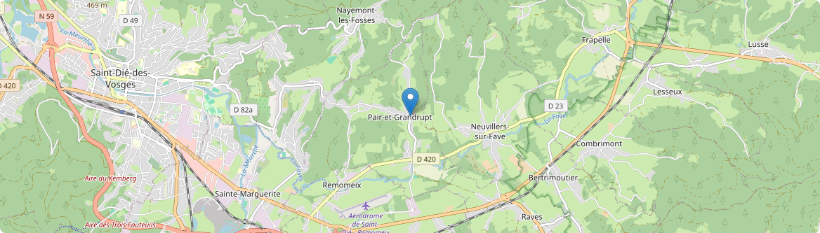 Pair-et-Grandrupt - Carte
