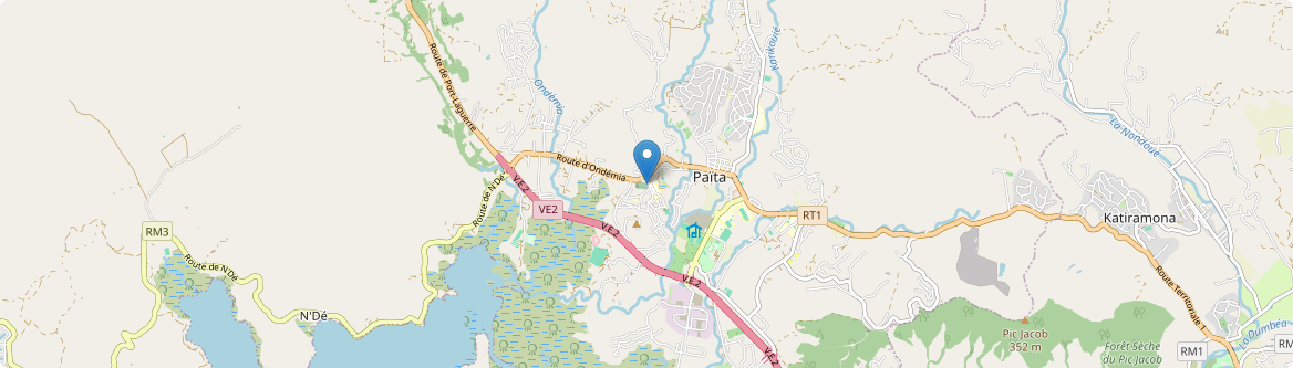 Païta - Carte
