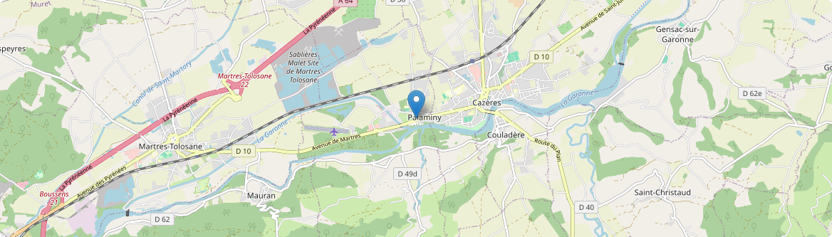 Palaminy - Carte