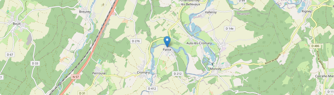 Palise - Carte