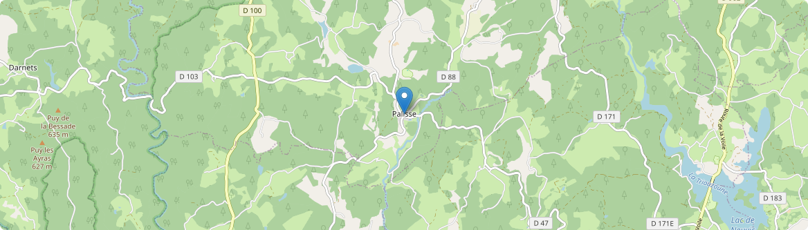 Palisse - Carte