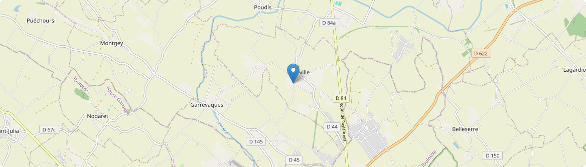 Palleville - Carte