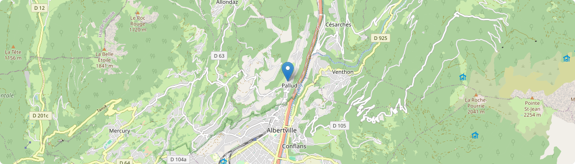 Pallud - Carte