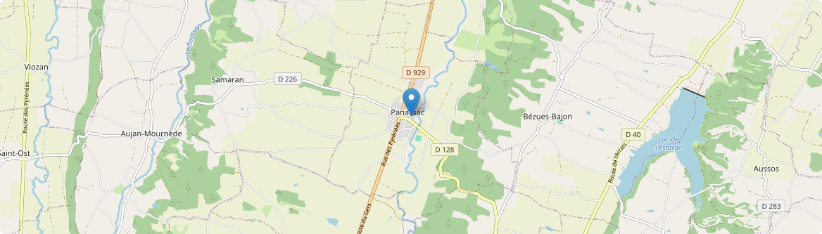 Panassac - Carte