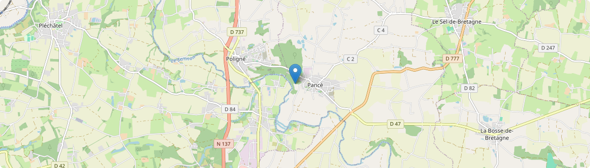Pancé - Carte