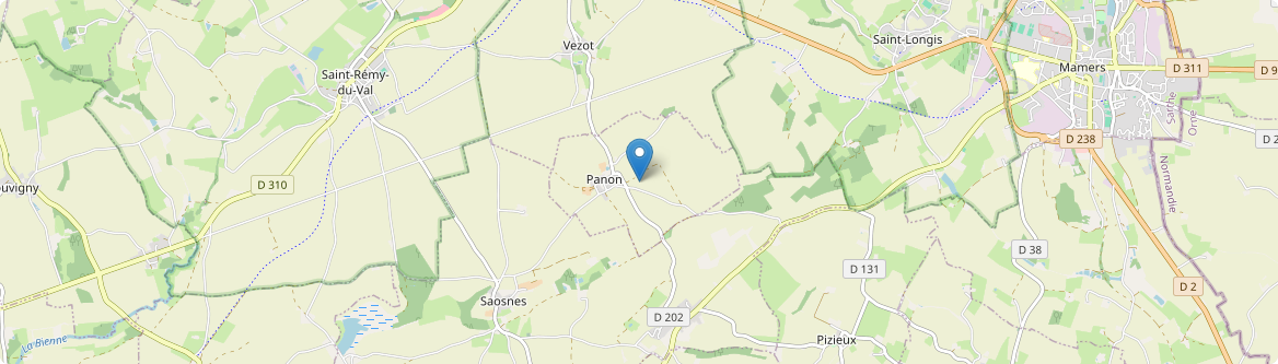 Panon - Carte
