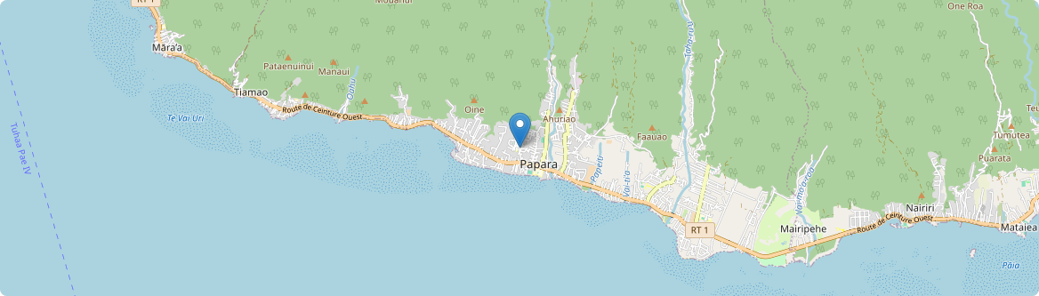 Papara - Carte