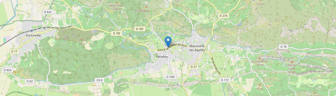 Paradou - Carte