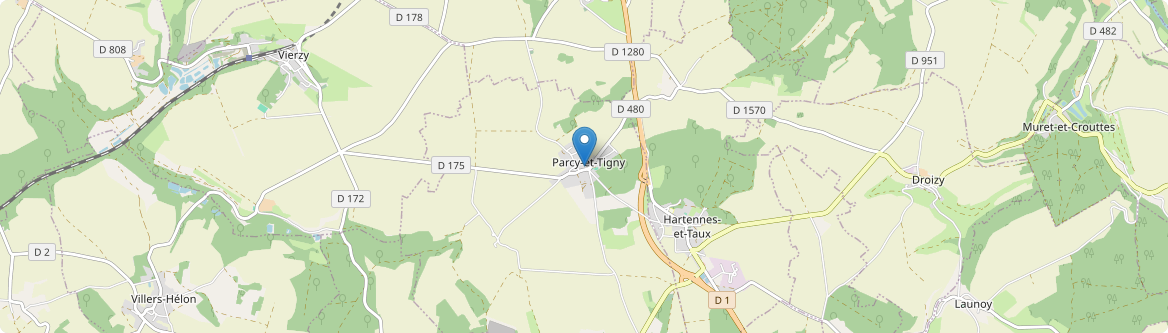Parcy-et-Tigny - Carte