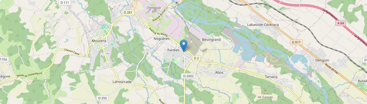 Pardies - Carte