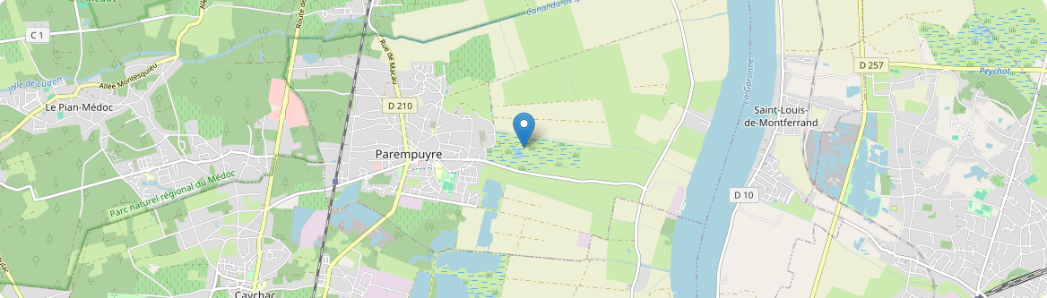 Parempuyre - Carte