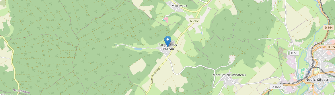 Pargny-sous-Mureau - Carte