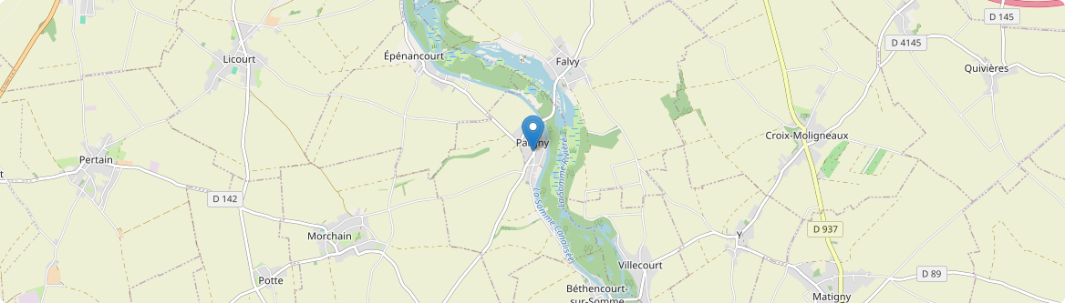 Pargny - Carte