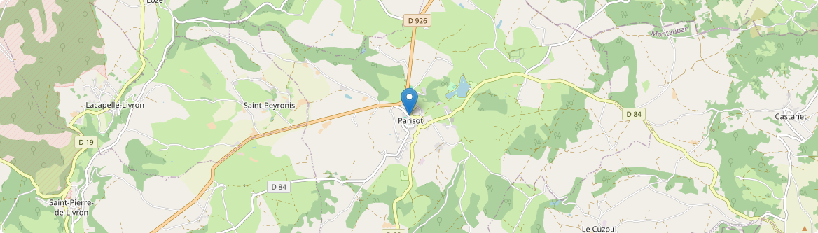 Parisot - Carte