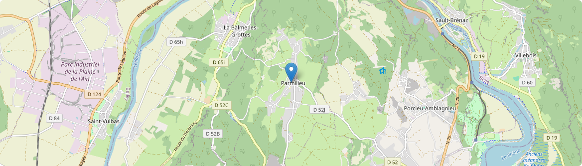 Parmilieu - Carte