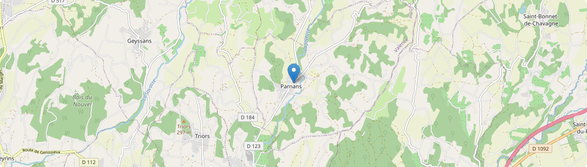 Parnans - Carte
