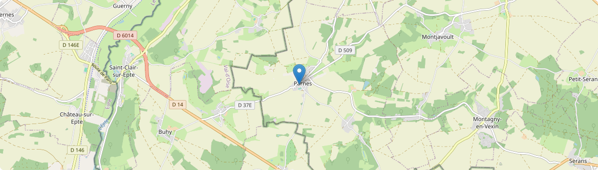 Parnes - Carte