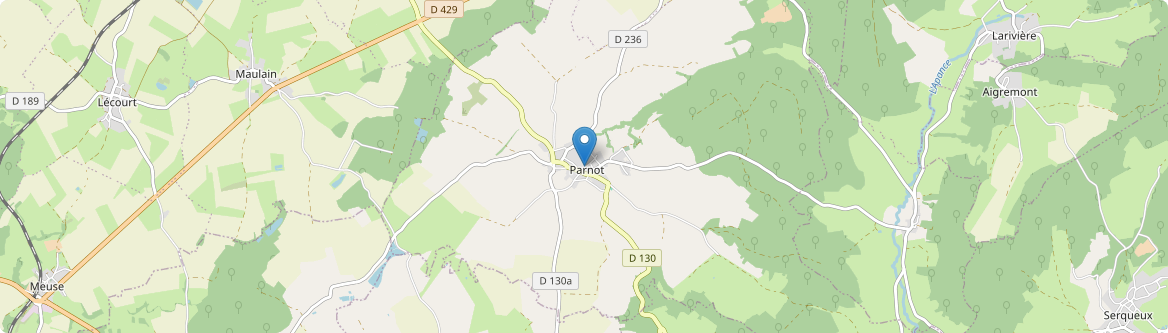 Parnoy-en-Bassigny - Carte