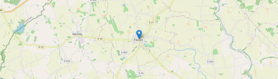 Passais Villages - Carte