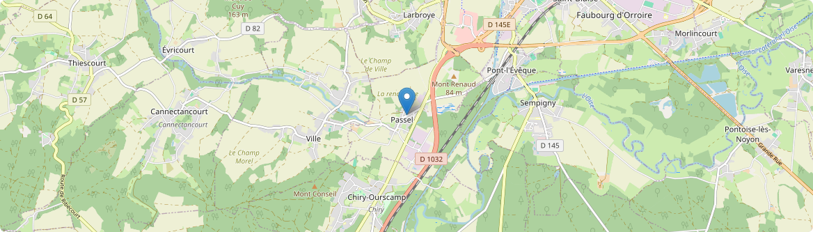 Passel - Carte