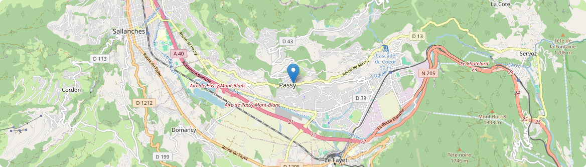 Passy - Carte