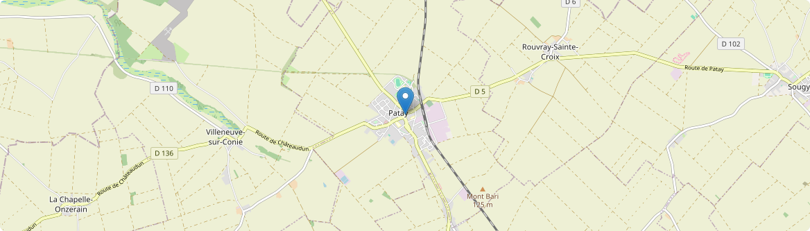 Patay - Carte