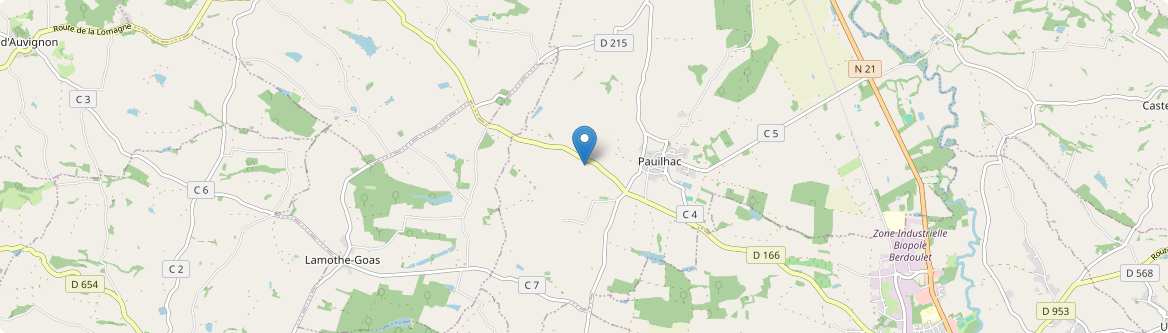 Pauilhac - Carte