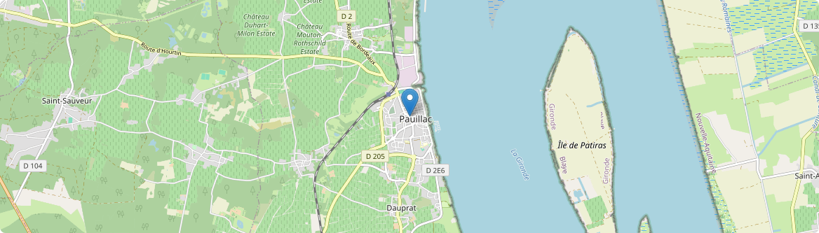 Pauillac - Carte