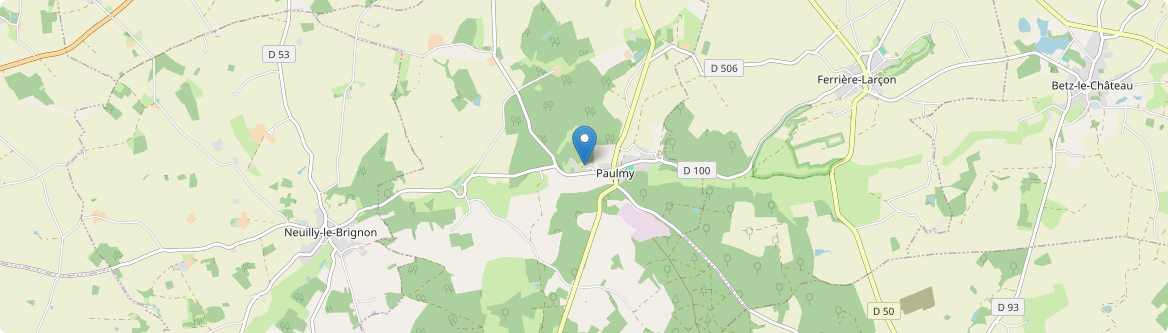 Paulmy - Carte