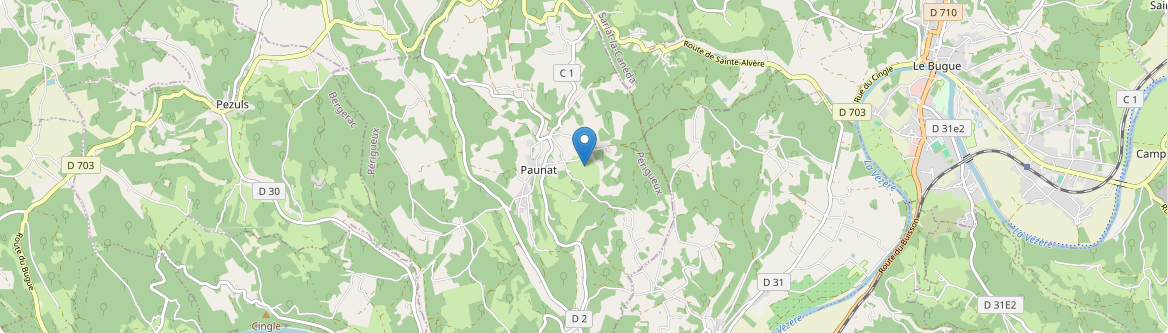 Paunat - Carte