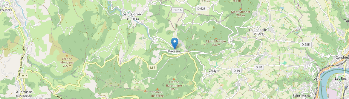 Pavezin - Carte
