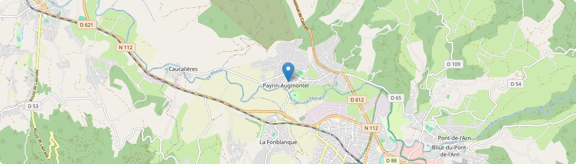 Payrin-Augmontel - Carte