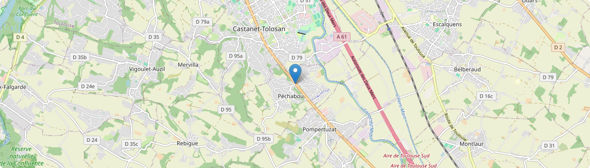 Péchabou - Carte